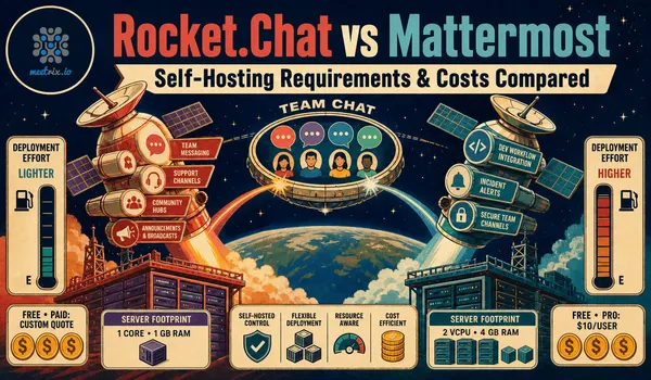 Rocket.Chat vs Mattermost: Self-Hosted Team Chat Compared