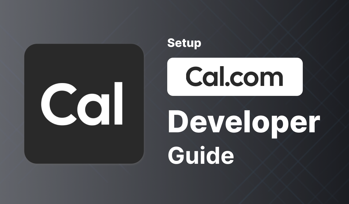 Deploy Cal.com on AWS: A Complete Developer Guide