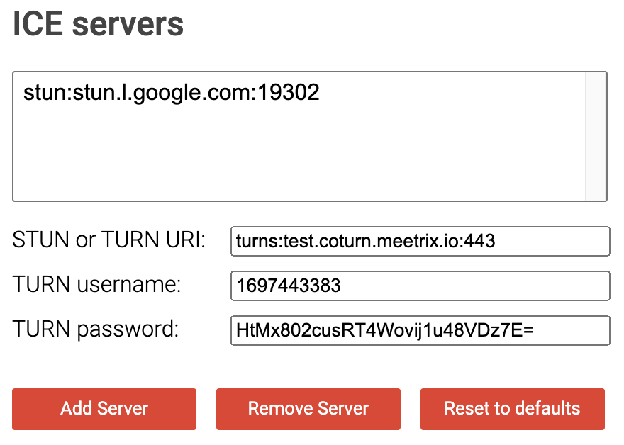 Coturn Developer Guide