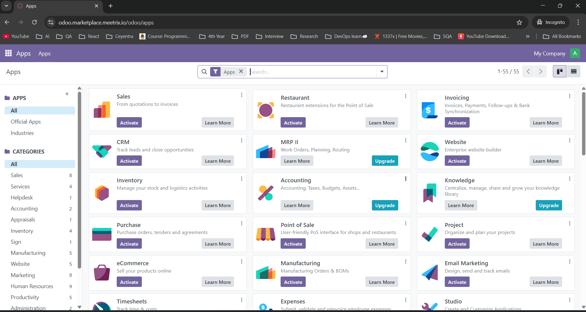 Odoo Developer Guide